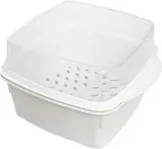 Microwave Steamer - Steamer Plate Container Food Steamer | Microwave Cooker Microwave Bowls with Lid, Versatile Microwave Cookware Food Container for Vegetables Fish Prep Meal