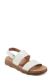 Earth® Leah Slingback Sandal in Ivory at Nordstrom, Size 8