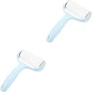Sewroro 2pcs Handheld Sticky Roller with Hidden Compartment Portable Dog Hair Remover Secret Storage Container for Cash Items and Medicine Convenient Lint Roller for Home Use