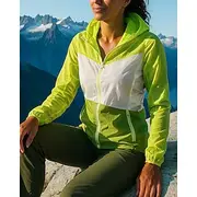 Women's Outdoor Jacket Hiking Jacket Outdoor Waterproof Windproof Breathable Quick Dry Hiking Outfits Hiking Clothes Spring Autumn / Fall Jacket Tennis Golf Ru
