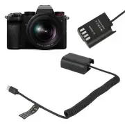 DMW DCC17 DC Coupler Type C To DMW BLK22 Dummy Battery Power Adapter Support WTD