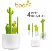 Boon CACTI Bottle Cleaning 4 Pcs Brush Set Baby Feeding Utensils Drip Clean Vase