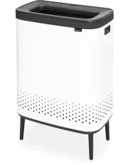 [Brabantia] Bo Laundry Bin Hi 2x45L in White
