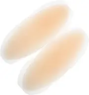 Anneome 2pcs Water Drop Shape Silicone Hip Pads Fake Padded Butts for Women Self-adhesive Buttock Enhancer Secure Fit Leg Slimming Breathable Material