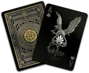Gent Supply Mythical Creatures II (All New Creatures) - Black Silver & Gold Edition Playing Cards