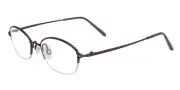 Flexon 651 Eyeglasses Women Satin Burgundy Oval 49mm New 100% Authentic