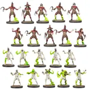 20pc Mantic Games Firefight Scarecrow/Spectre Squad RPG Miniatures Figure Toy