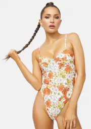 [VDM The Label] Elly 70s Floral One Piece