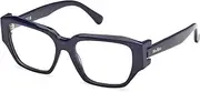 [MaxMara] MM5182 090 Shiny Blue 52/16/140 Women's Frame, 090 Shiny Blue, 52/16/140