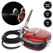 Oasser Airbrush Mini Air Compressor Set Plastic Model Painting Make Up Art New