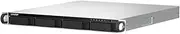 QNAP 1U 4-Bay rackmount NAS, Intel Celeron N5105N5095 quad-core, 8GB RAM onboard (not expandable), 4 x 3.52.5 SATA 6Gbs drive bays