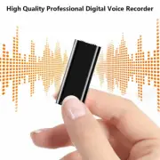 Mini Voice Recorder Hidden Audio Listening Device 96 Hours Bug Recording pf 8GB