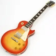 Gibson Les Paul Standard 50s Plain Top Washed Cherry Burst #203840039