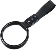 1 PC JDM Tsurikawa Hang Ring Subway Train Bus Handle Hand Strap Drift for Car urikawa Hang Ring Subway Train Bus Handle Hand Strap Drift for Car (Black)