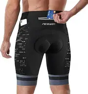 [NICEWIN] Men's Cycling Shorts Motorcycle Bike Riding Tights 3D Padded Quick-Dry Half Pants