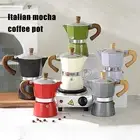 Durable Moka Pot Safer Espresso Maker Italian Set Lightweight Stovetop Coffee