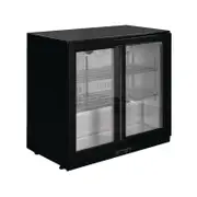 Polar G-Series Under Counter Back Bar Cooler with Sliding Doors 198Ltr