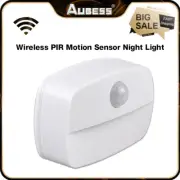 1Pcs LED Night Light Wireless PIR Motion Sensor Lights Corridor Closet Stair