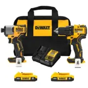 DeWalt DCK227D2 20V MAX Cordless Drill/Driver and Impact Driver Combo Kit