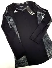 Adidas Climalite Quickset Long Sleeve Women's Jerseys- Black X-Small
