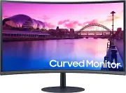 SAMSUNG 32-Inch S39C Series FHD Curved Gaming Monitor, 75Hz, AMD FreeSync, Game