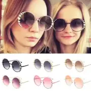 UV Protection Round Frame Sunglasses Metal Frame Round Sun Glasses for Women