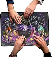 Pendulum Board - Rubber Witchery Pendulum Board | Altar Supplies, Portable Witchery Supplies for Tarot Reading, Wisdom Seeking