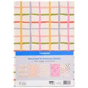 Studymate A4 Exercise Book Floral 96 Page 5 Pack