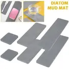 6 Pcs Diatomite Coasters 3 Sizes Ultra Water Absorbent Diatomite Cup Pad haZya