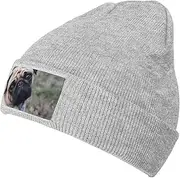 [ObabO] Peace Tree Frog Warm Knit Woolen Hat,Classic Knit Beanie Cap,Stylish Light Running Cap for Daily Wear Unisex