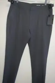 G/FORE GOLF TECH TAB 4 WAY STRETCH CHINO GOLF CHARCOAL GREY MENS PANTS 35x28 NWT