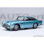 Auto Art 1/18 Aston Martin Db5 Light Blue Pearl 70288 Miniature Car Returnb