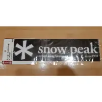 在飛比找蝦皮購物優惠-snow peak貼紙大NV-004免運費