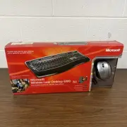 Microsoft WIRELESS Laser DESKTOP 6000 (Keyboard and Mouse) VERSION 3 NEW SEALED