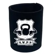 Gym Swps Flexing Kettle Bell - Funny Novelty Stubby Holder