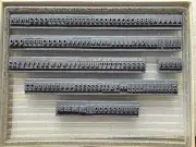 BASE-LOCK Rubber Type Font T08 Printing Type, Rubber Stamp, 5/64"