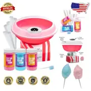 Vibrant Cotton Candy Machine & Sugar Floss Bundle - Perfect for Parties!