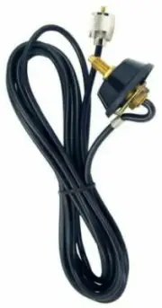Uniden UHF CB Radio Antenna Base 3.6M Cable Lead RG58 With UHF Plug Terminated