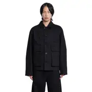 [LEMAIRE] LEMAIRE MAN BLACK JACKETS Black