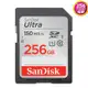 SanDisk 256GB 256G SDXC Ultra【150MB/s】SD SDHC U1 C10 SDSDUNC-256G相機記憶卡