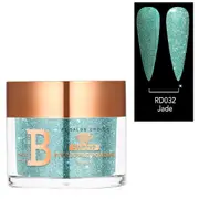 Billionaire Diamond SNS Dip Dipping Acrylic Nail Powder 032 Jade 56g