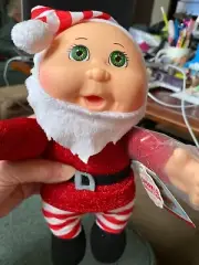Cabbage Patch Kids Sparkle Cuties Holiday Helpers 9" Doll Christmas Santa New