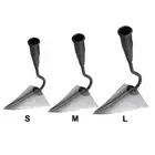 Small Tip Hoe Triangle Agricultural Land Turning Loose Soil Hoe Garden Tools Hot