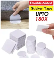 Double Sided Tape Foam Sticker Side Wall Car Self Adhesive Pads Round Square