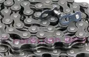 KMC Z6 (formerly Z33) 5/6 speed bicycle chain 1/2" X 3/32" 116L GRAY