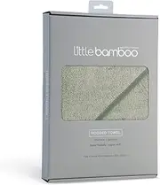 Little Bamboo Hooded Baby Bath Towel, Bayleaf