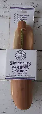 Cedar America Shoe Shapers Shoe Trees~Aromatic Cedar~Fits Women's 5-10~NEW