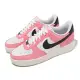 Nike 休閒鞋 Air Force 1 07 男鞋 女鞋 粉紅 白 棕 皮革 低筒 AF1 FQ6850-621 26.5cm PINK/WHITE