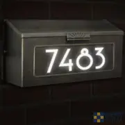 Reflective Custom Address Numbers Decal, Up to 3" High - 1246R