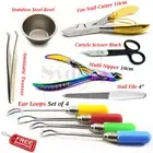 Health & Beauty Manicure Pedicure Kit Tools Chiropody Nail File & Scissor